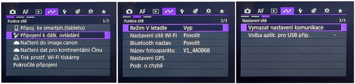 ČTVRTÁ hlavní skupina PŘIPOJENÍ má fialovou barvu