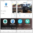Aplikace CamHipro: ukázky komunikačních obrazovek  