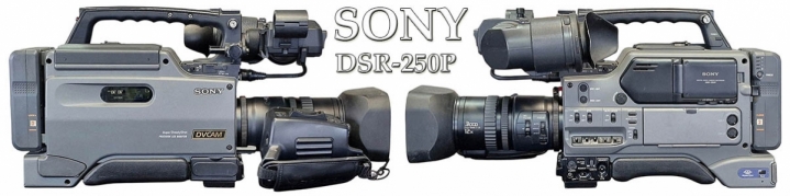 IMPOZANTNÍ obří PROFESIONÁLKA: Sony DSR-250P...