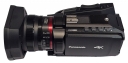 Videokamera Panasonic HC-X1200 v názorném detailu