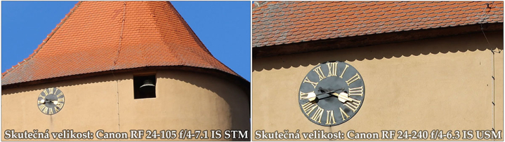 Představované objektivy 24-105 a 20-240 - srovnání... 