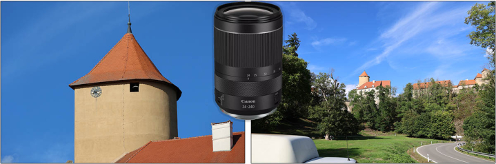 Canon RF 24-240 f/4-6.3 IS USM: rozsah transfokátoru
