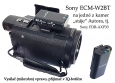 Spojení mikrofonu W2BT s kamerou Sony FDR-AXP33