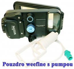 Vakuová pumpa pro vodotěsné pouzdro weefine